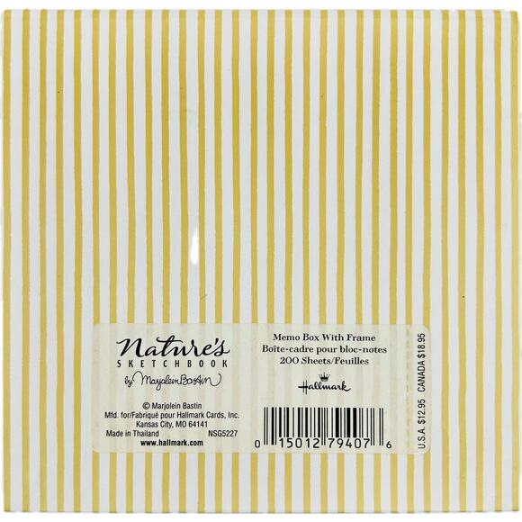 Hallmark Marjolein Bastin Memo Box With Frame &‎ Drawer 200 Sheets - Picture 10 of 13